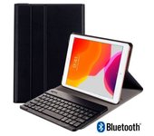 Funda Cool Ipad 10,2 P Polipiel Teclado Bluetooth Negro