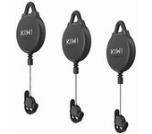 Kiwi Design 3pcs Vr Gestión De Cables Para Meta Quest Sony Playstation Vr Polea De Techo Retráctil S