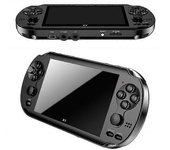 Mini Consola Portátil Para Videojuegos Psp De 128 Bits, 10000 Juegos Clásicos Integrados, Pantalla De 4,3 Pulgadas, Mando X1