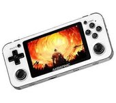 Powkiddy Rg351p Pantalla Ips De 3,5 Pulgadas Doble Joystick Consola De Juegos Portátil Retro 1 Gb + 64 Gb De Memoria Sistema Operativo Linux