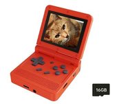 Consola De Juegos Retro V90, 16g, Pantalla Ips De 3,0 Pulgadas, Reproductor De Juegos Portátil, Minicontras Portátiles De Código Abierto