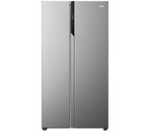 Haier Sbs 90 Serie 5 Hsr5918dnmp Nevera Puerta Lado A Lado Independiente 528 L D Platino, Acero Inoxidable