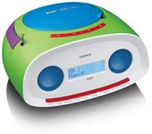 Radio Portátil Dab+ Con Reproductor De Cd/mp3 Scd-69 Verde Lenco
