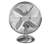 North Ventilador Ventilador De Mesa 30cm Cromo Satinado