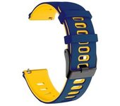 Bracelete Pioneer Para Apple Watch Series 8 41mm Azul E Amarelo