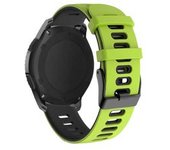 Bracelete Pioneer Para Huawei Watch Gt 3 Pro 46mm Verde Claro E Negro