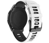 Bracelete Pioneer Para Huawei Watch 3 Pro Branco E Negro