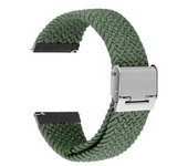 Bracelete Pulsera Entrançada Flexible Para Samsung Galaxy Watch 4 44mm Verde