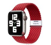 Bracelete Pulsera Entrançada Flexible Para Apple Watch Series Se 40mm Vermelho