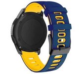 Bracelete Pioneer Para Samsung Galaxy Watch 5 40mm Azul E Amarelo