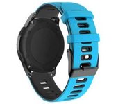 Bracelete Pioneer Para Samsung Galaxy Watch 3 Lte 45mm Azul Claro E Negro