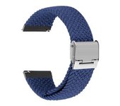 Bracelete Pulsera Entrançada Flexible Para Samsung Galaxy Watch 4 Classic 42mm Azul