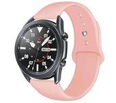 Bracelete Pulsera Silicone Suave Para Samsung Galaxy Watch 3 Lte 45mm Rosa