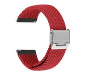 Bracelete Pulsera Entrançada Flexible Para Amazfit Gtr 2e Vermelho