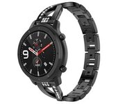 Bracelete Pulsera Acero Luxury Para Huawei Watch Gt 3 Elite 46mm Negro