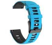 Bracelete Pioneer Para Huawei Watch Gt 3 Classic 46mm Azul Claro E Negro
