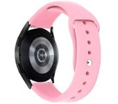 Bracelete Silicone Suave Rosa Escuro Samsung Galaxy Watch 3 Lte 45mm
