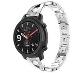 Bracelete Pulsera Acero Luxury Para Samsung Galaxy Watch 4 44mm Plata