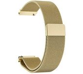 Bracelete Pulsera Milanese Mesh Para Samsung Galaxy Watch 3 Lte 45mm Oro