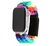 Bracelete Pulsera Fio Entrançado Para Apple Watch Series 7 41mm Multicor