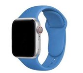 Bracelete Pulsera Silicone Suave Para Apple Watch Series 5 44mm Azul