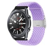 Bracelete Pulsera Entrançada Flexible Para Samsung Galaxy Watch Active Roxo