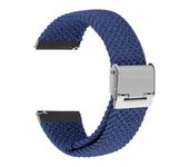 Bracelete Pulsera Entrançada Flexible Para Samsung Galaxy Watch Active Azul