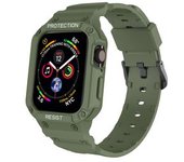Capa Com Bracelete Endurance All-in-one Para Apple Watch Series Se 44mm Verde