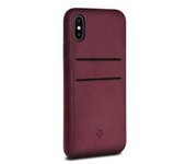 Funda De Piel Relajada Para Iphone X/xs Marsala