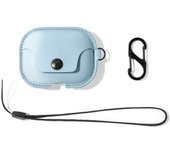 Carcasa Airpods Pro De Piel + Mosquetón, Airsnap Twelve South – Azul