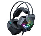 Auriculares Para Juegos Dinámicos Rgb Onikuma X20 Con Micrófono, Auriculares Supraaurales Con Sonido Envolvente 7.1, Auriculares Con Cable Para Pc,
