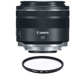 Canon Rf 35mm F1.8 Is Macro Stm + Hoya Ux Uv 52mm Filter