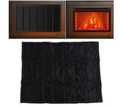 Cortina De Barrera Aislante Para Chimenea De 39 X 32 Pulgadas