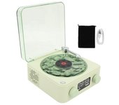 Tocadiscos Vintage Con Altavoz Bluetooth Y 4 Modos