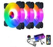 Ventilador De Refrigeración De Chasis Rgb De 140 Mm Con Disipador De Calor De 6 Pines Para Pc De Escritorio