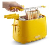 Tostadora Delonghi Ctlap2203.y 2 Rebanadas Amarilla 550 W