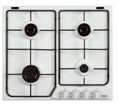 Placa De Gas Empotrada Delonghi Ybf 46 Asv, Color Blanco, 4 Quemadores