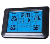Estación Meteorológica Con Sensor Exterior Elbe Wsm-5000