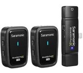 Inalámbrico Micrófonoe Saramonic Blink500 Prox Q6 360°dsp 2.4ghz 48khz Gfsk Pifa Type-c