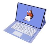 Funda Con Bluetooth Teclado Ykcloud Para Samsung Tab A7 10.4(2020)t500/t505