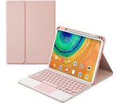 Funda Con Bluetooth Teclado Ykcloud Hk-m8104c Para Huawei Matepad 10.4" /c5 10.4"/honer V6 10.4" / V7 10.4"