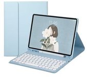 Funda Con Bluetooth Teclado Ykcloud Ts12 Para Ipad 10.2(2021/2020/2019)/ipad Air 10.5/ipad Pro10.5