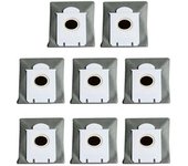 8 Uds Bolsas De Aspiradora Lavables Para Aspiradora Philips Fc8202, Repuesto Para Bolsa De Aspiradora Fc8021 Hr6999