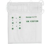 Adecuado Para Vorwerk Vk135 Vk136 Kobold136 Vk369 Bolsa De Aspiradora De Tejido No Tejido, 10 Uds.