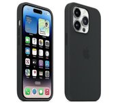 Apple Iphone 14 Pro Silicone Case With Magsafe Midnight Black
