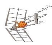 Dvb-t/t2 Antena De Exterior 42 Db Uhf
