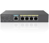 Engenius Ext1105p Switch Gestionado L2 Gigabit Ethernet (10/100/1000) Energía Sobre Ethernet (poe) Negro