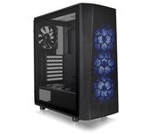 Thermaltake Atx Caja De Pc De Torre Mediana - Versa J24 Tg Rgb - Vidrio Templado - 3x120mm