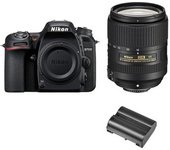 Nikon D7500 + Af-s 18-300mm F3.5-6.3g Ed Vr Dx + En-el15a Battery