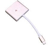 Steelplay Jvaswi00027 Adaptador Gráfico Usb Oro Rosa